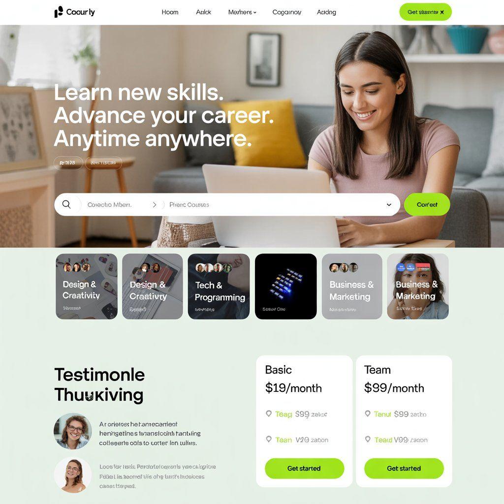 UI/UX Standard Website